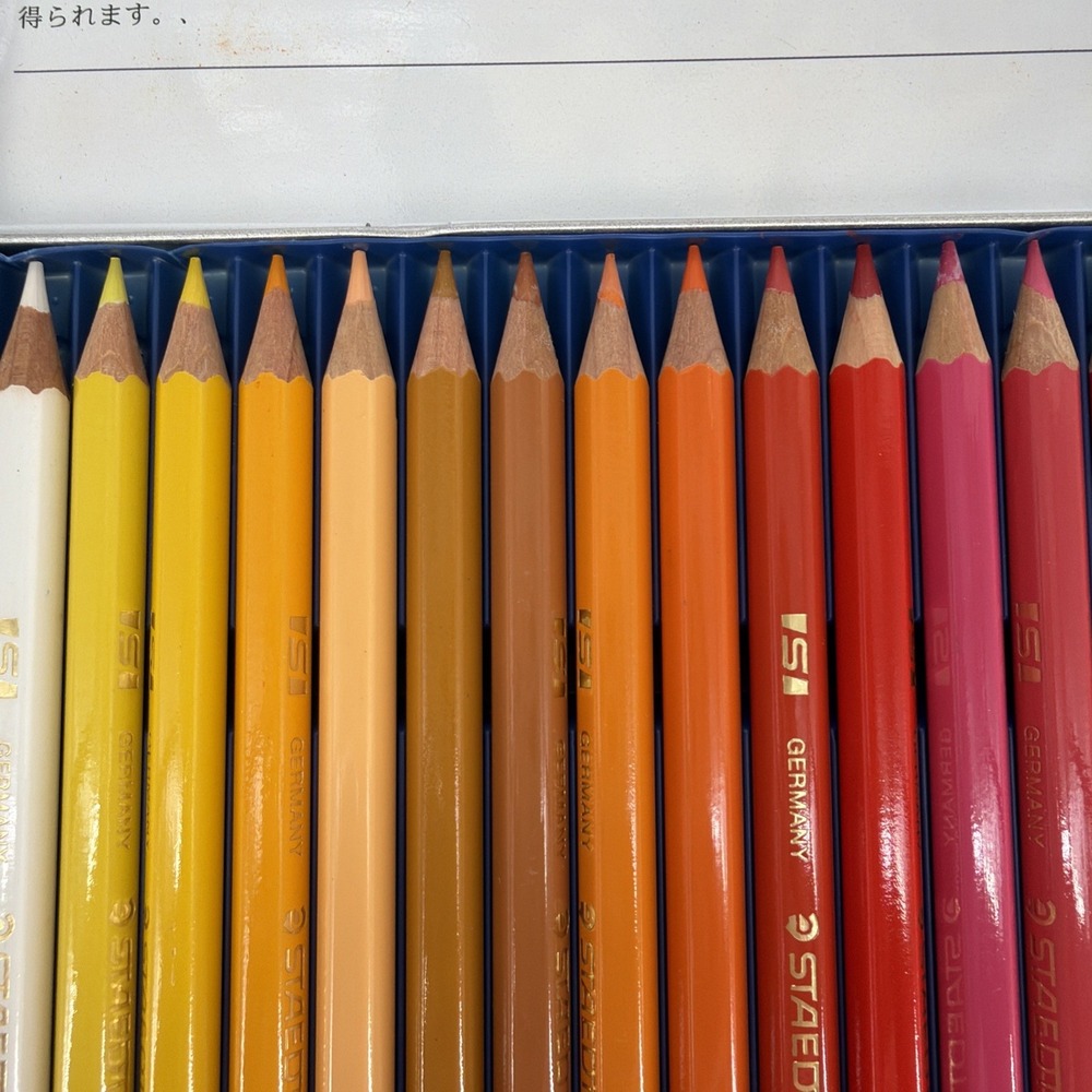 36 Staedtler Karat Aquarell Watercolour Pencils Made in Germany in Tin Case - Picture 4 of 8